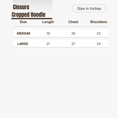 Closure Cropped Hoodie (Green)