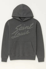 Saint Louis Drop Shoulder Hoodie Grey