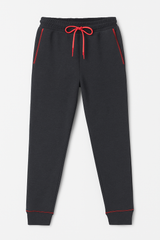 SORBETTO TROUSER ( RED CHAIN STITCHES)