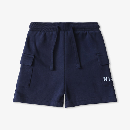 Nicce Kids Navy Cargo Shorts