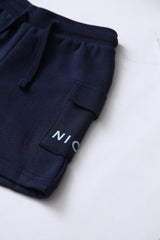 Nicce Kids Navy Cargo Shorts