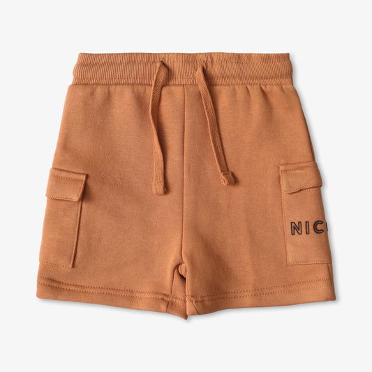 Nicce Kids Light Orange Shorts