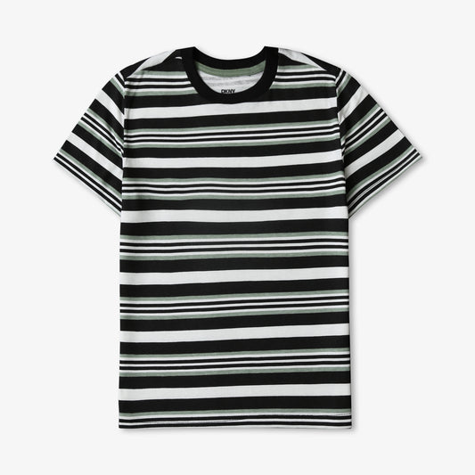 DKNY Kids Black & White Stripped T-Shirt