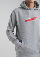 CLOSURE GREY HOODIE