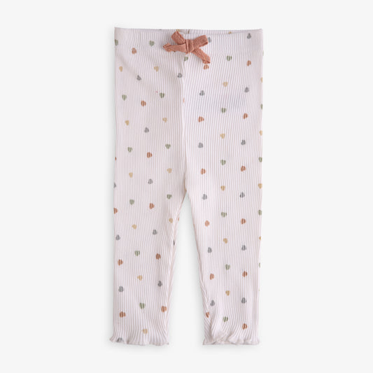 DKNY Kids White Polka Dot Trouser