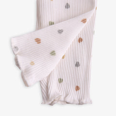 DKNY Kids White Polka Dot Trouser