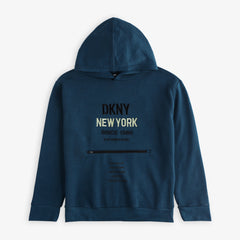 DKNY - KIDS/TEENS BLUE HOODIE
