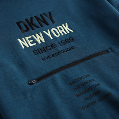 DKNY - KIDS/TEENS BLUE HOODIE