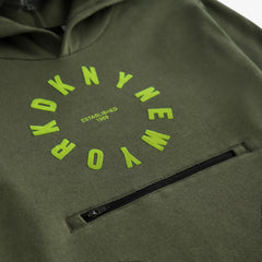DKNY - KIDS/TEENS GREEN HOODIE