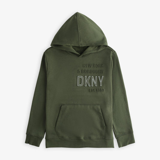 DKNY - KIDS/TEENS GREEN HOODIE