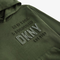 DKNY - KIDS/TEENS GREEN HOODIE