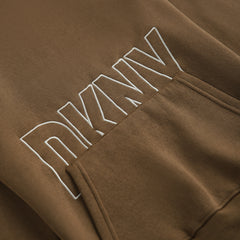 DKNY - KIDS/TEENS BROWN HOODIE