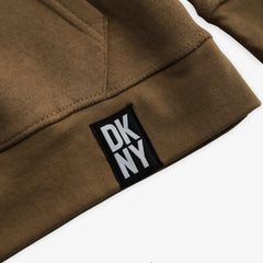 DKNY - KIDS/TEENS BROWN HOODIE