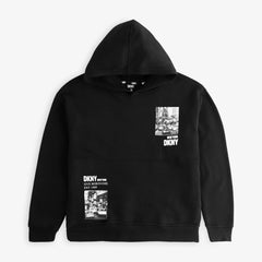 DKNY - KIDS/TEENS BLACK HOODIE