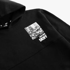 DKNY - KIDS/TEENS BLACK HOODIE
