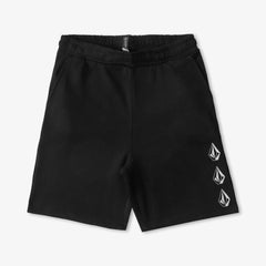 VOLCOM - KIDS/BOYS BLACK SHORTS