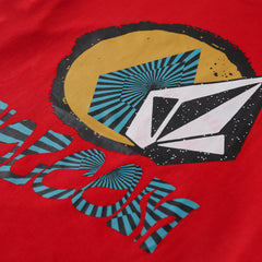VOLCOM - KIDS/BOYS RED TEE SHIRT