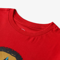 VOLCOM - KIDS/BOYS RED TEE SHIRT