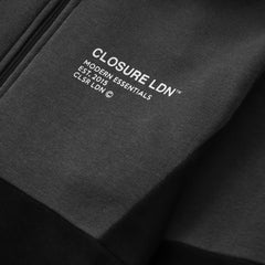 CLOSURE KIDS BLACK DARK GREY ZIPPER