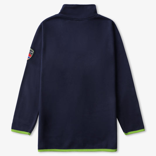 NEBULUS - NAVY-GREEN HOODIE