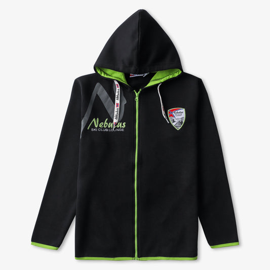 NEBULUS - GREY-PARROT HOODIE