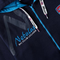 NEBULUS - NAVY-MALIBU BLUE HOODIE