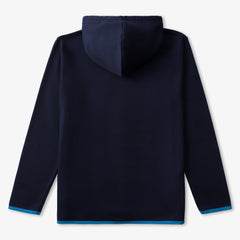 NEBULUS - NAVY-MALIBU BLUE HOODIE