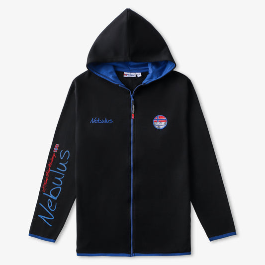 NEBULUS - BLACK-NAVY HOODIE