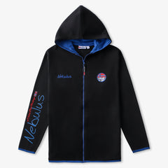 NEBULUS - BLACK-NAVY HOODIE