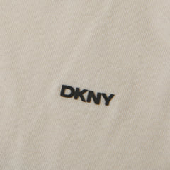 DKNY Kids Cream and Black Tank Top