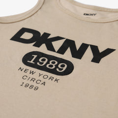 DKNY Kids Cream Tank Top