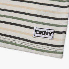DKNY Kids Grey Striped Tank Top