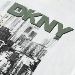 DKNY Kids White Printed T-shirt