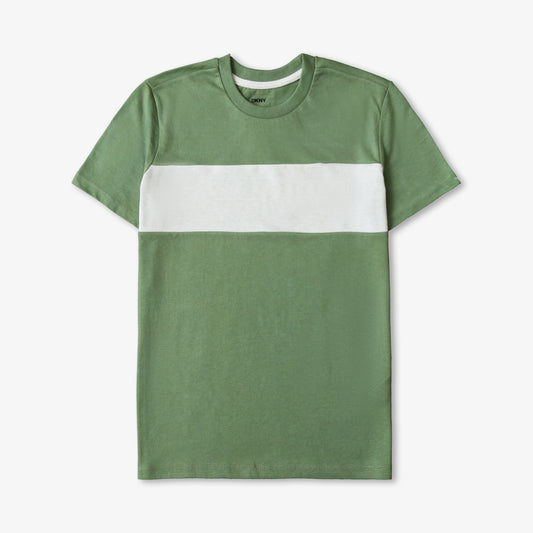 DKNY Kids Green & Grey T-shirt