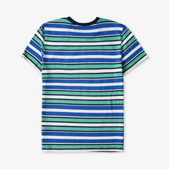 DKNY Kids Blue-Green Strip T-shirt