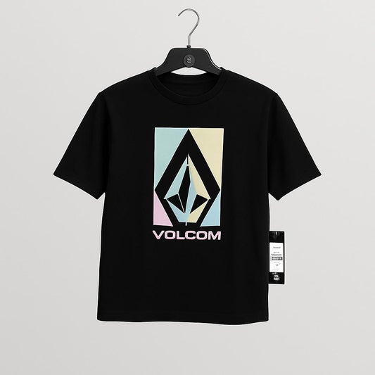 VOLCOM - KIDS/BOYS BLACK TEE SHIRT