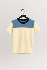 DKNY Kids OFF-WHITE & BLUE T-shirt