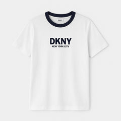 DKNY Kids WHITE & BLUE T-shirt