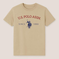 U.S Polo Cream Tee