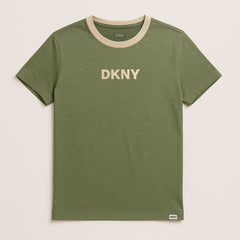 DKNY Kids green T-shirt