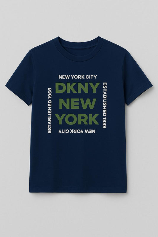 DKNY Kids Navy Blue T-shirt