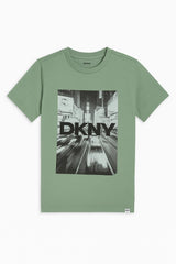 DKNY Kids Olive Green T-shirt
