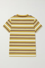 DKNY Kids Brown Strips T-Shirt