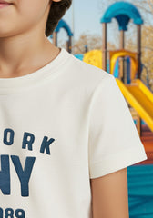 DKNY Kids Off-White T-shirt