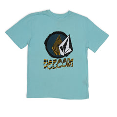 VOLCOM - KIDS/BOYS Light BLUE TEE SHIRT