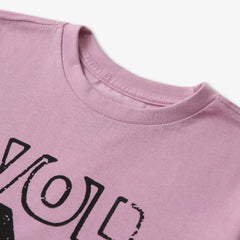 VOLCOM KIDS/BOYS PINK TEE SHIRT
