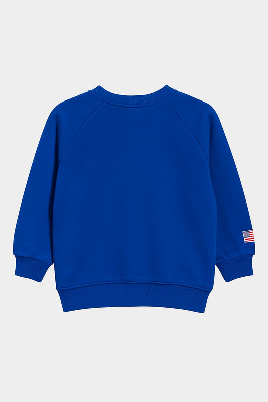 Zara Kids Blue French Terry Sweatshirt