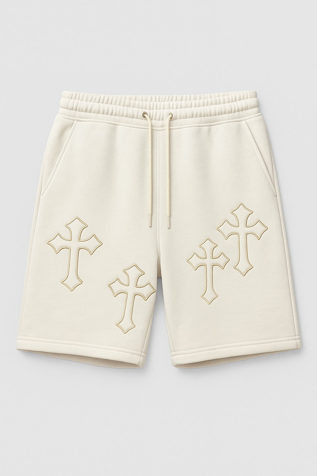 Public Supply – Essential Shorts (Cream)