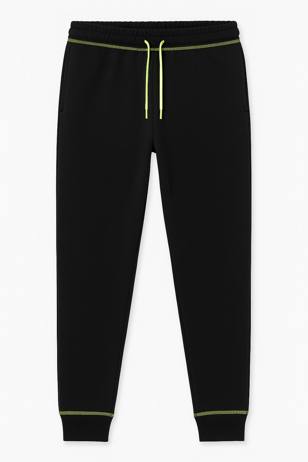 SORBETTO TROUSER ( NEON CHAIN STITCHES)