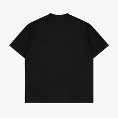 DKNY Kids Black T-shirt with Grey patch